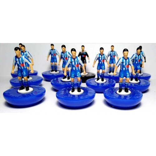 Subbuteo Andrew Table Soccer Apollon Smyrnis FC 2012-13 on classic Hasbro bases